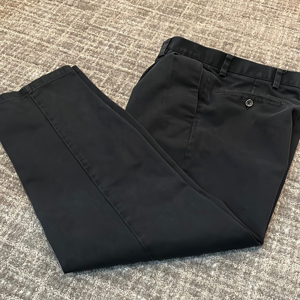 Dockers Mens Navy 30 X 30 Pleated Classic Fit  Pants
